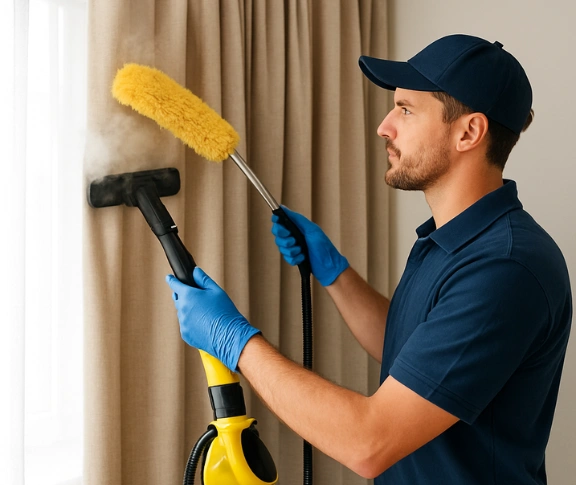 Trusted drapes cleaning technician Matty Curtain Cleaning towradgi-nsw QLD