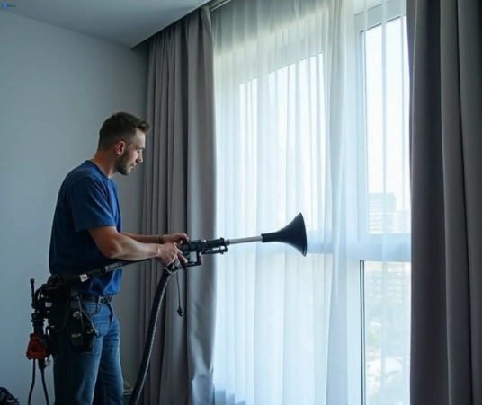 Professional drapes cleaning process tools Matty Curtain Cleaning towradgi-nsw