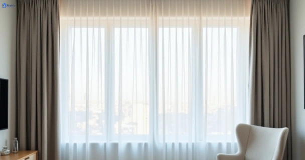 Restored vibrant drapes in towradgi-nsw QLD after Matty Curtain Cleaning